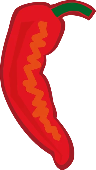 Pepper Chili Spice Stickdatei