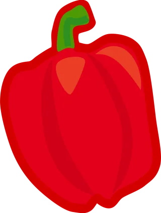 Bell pepper Pepper Vegetable Stickdatei