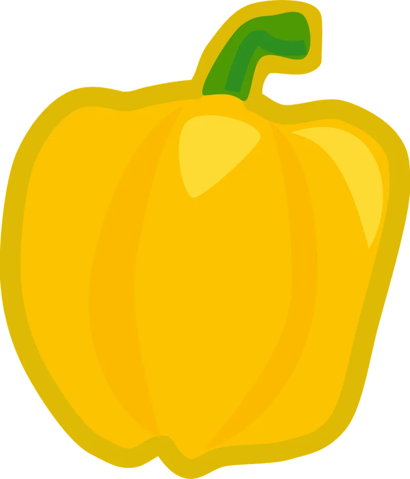 Pepper Yellow Vegetable Stickdatei – Weihnachten