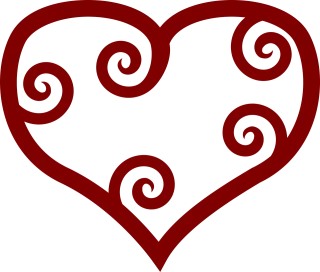 Heart Shapes Love Stickdatei
