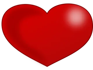 Heart Red Shapes Stickdatei