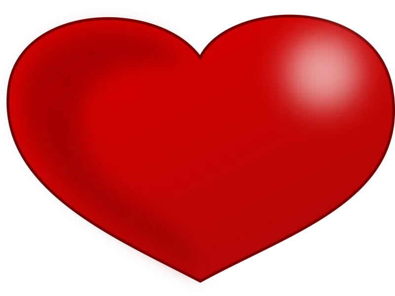 Heart Red Shapes Stickdatei – Herzen & Liebe