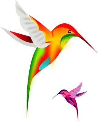Birds Nature Mother Stickdatei