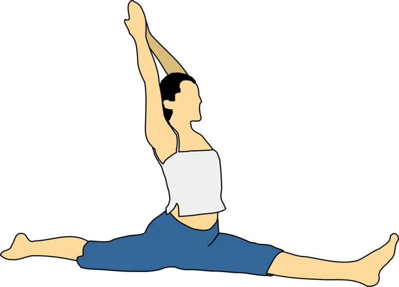 Yoga Exercise Exercising Stickdatei – Sport