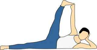 Yoga Exercise Exercising Stickdatei