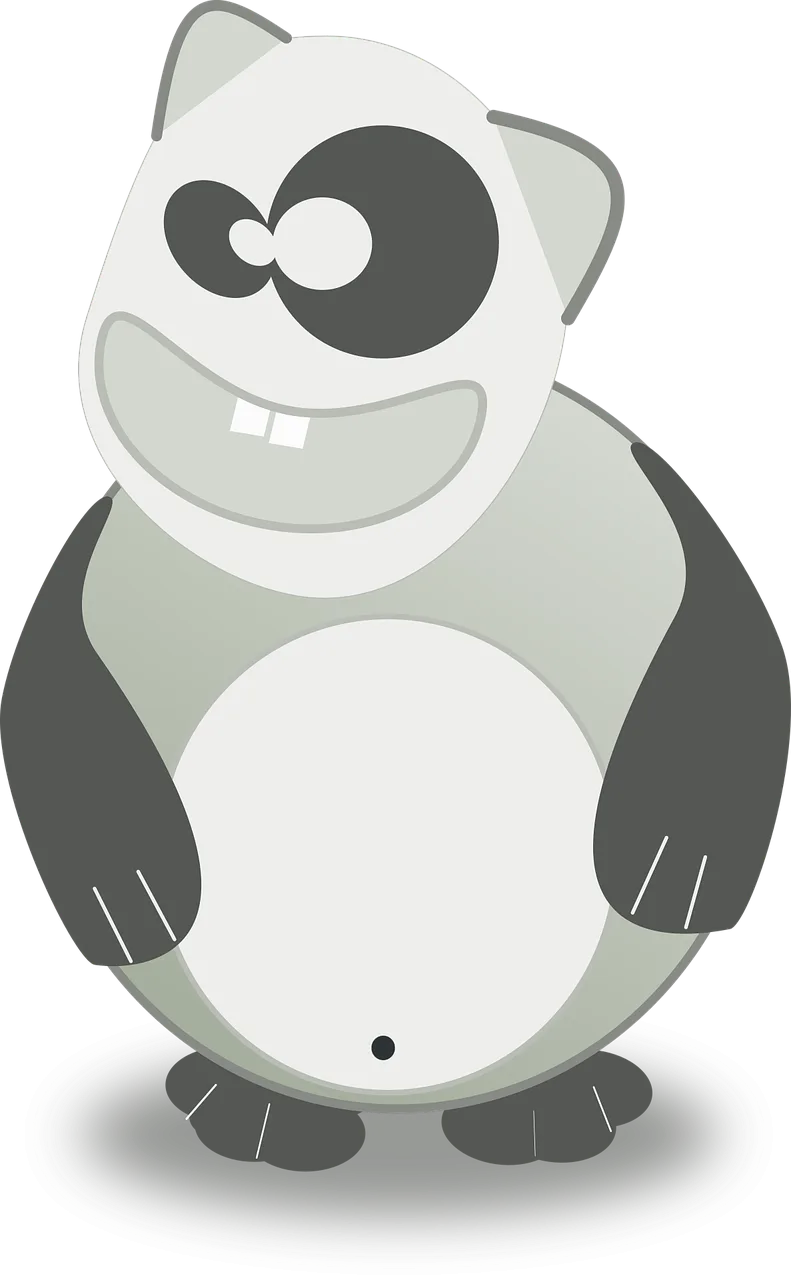 Bear Cartoon Mammal Stickdatei – Tiere