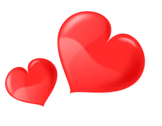 Hearts Love Two Stickdatei