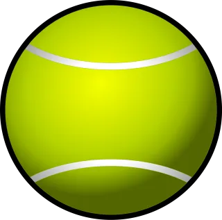 Tennis ball Sport Racket Stickdatei