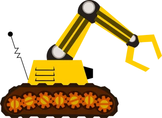 Bulldozer Claw Machine Stickdatei – Kinder