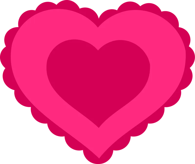 Heart Love Pink Stickdatei – Herzen & Liebe