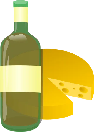 Cheese Dairy Alcohol Stickdatei