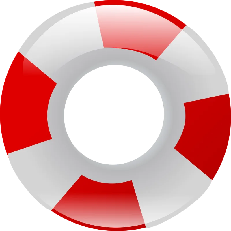 Swim ring Inflatable Life savers Stickdatei – Sport