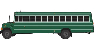Green bus Bus Green Stickdatei
