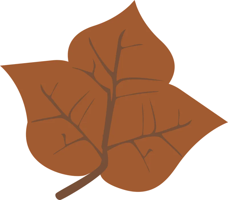 Graphic Leaf Leaves Stickdatei – Natur