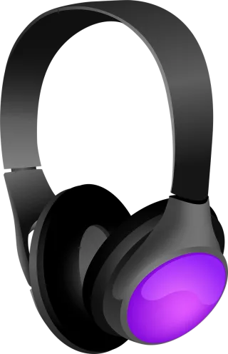 Headphones Auricle Sound converter Stickdatei