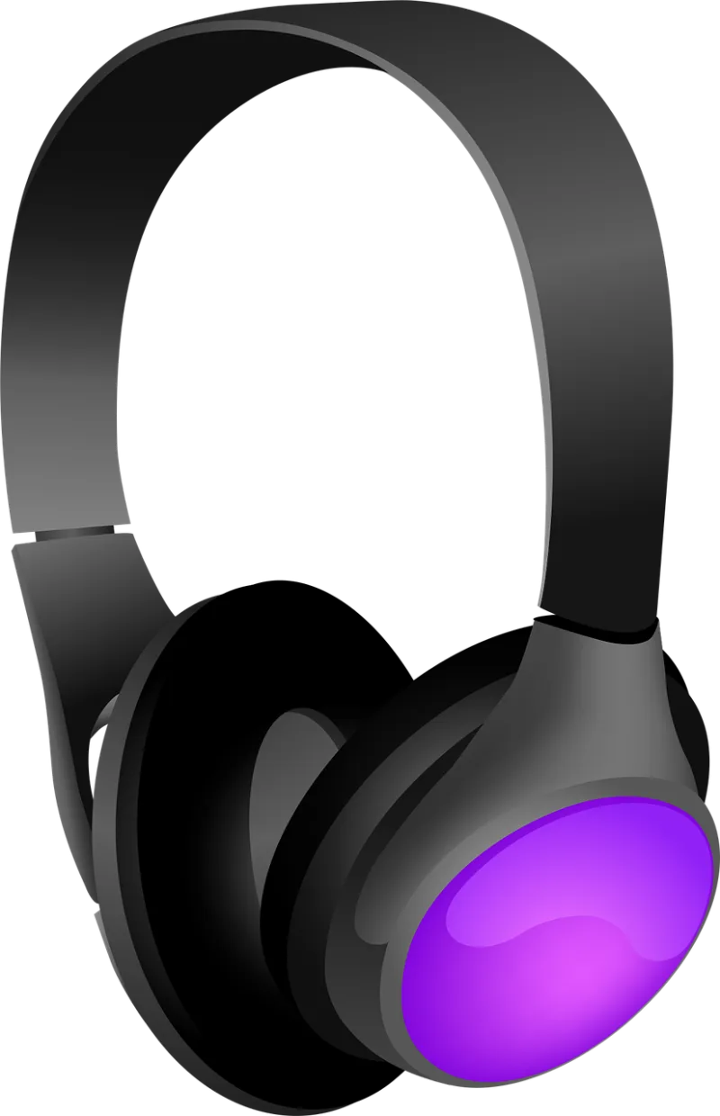 Headphones Auricle Sound converter Stickdatei – Musik