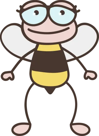 Bee Honey Hive Stickdatei – Tiere