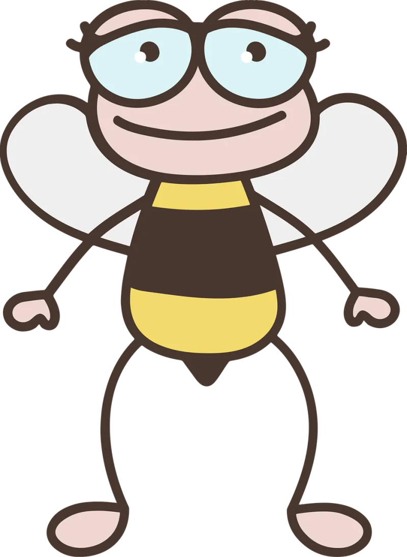 Bee Honey Hive Stickdatei – Tiere