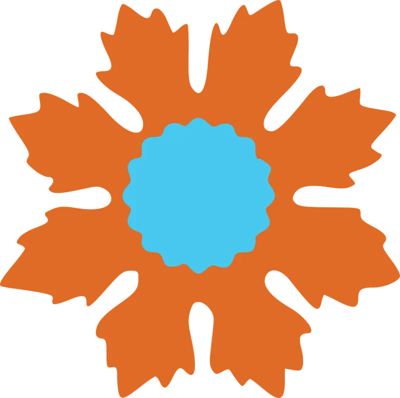 Flower Ornament Decorative Stickdatei – Blumen