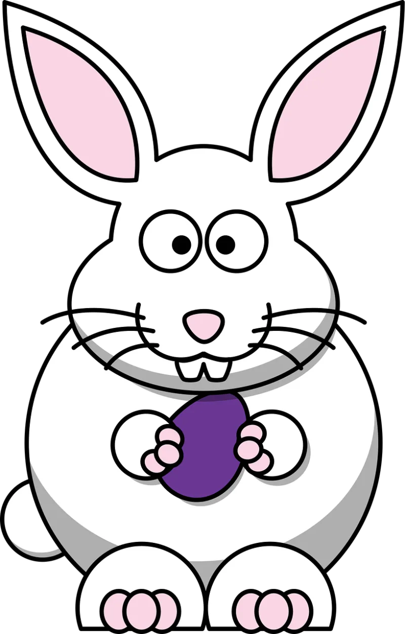 Rabbit Bunny Nature Stickdatei – Tiere