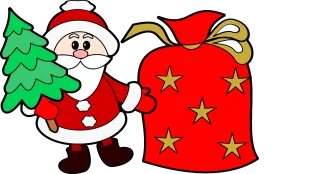 Santa claus Christmas Nicholas Stickdatei – Weihnachten