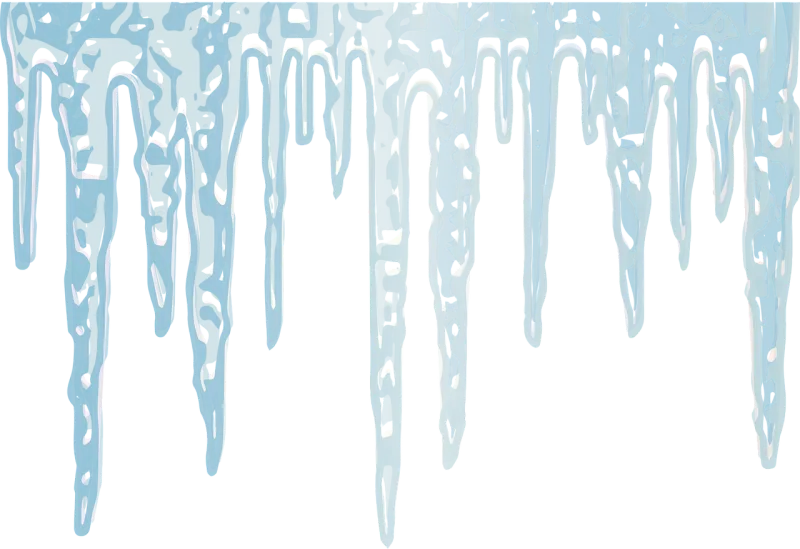 Graphic Icicle Icicles Stickdatei – Weihnachten