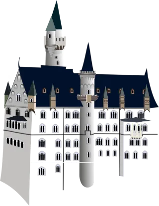 Castle Ancient Architecture Stickdatei – Kinder