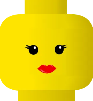 Toy Yellow Smiley Stickdatei
