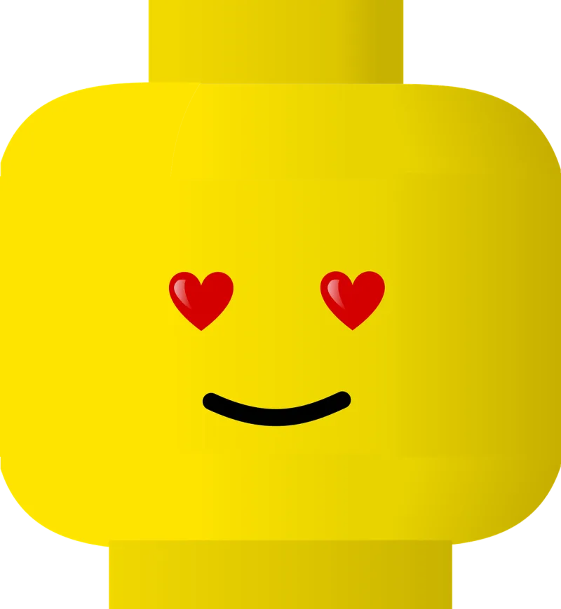 Toy Smiley Yellow Stickdatei – Herzen & Liebe