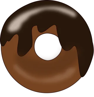 Donut Dessert Food Stickdatei