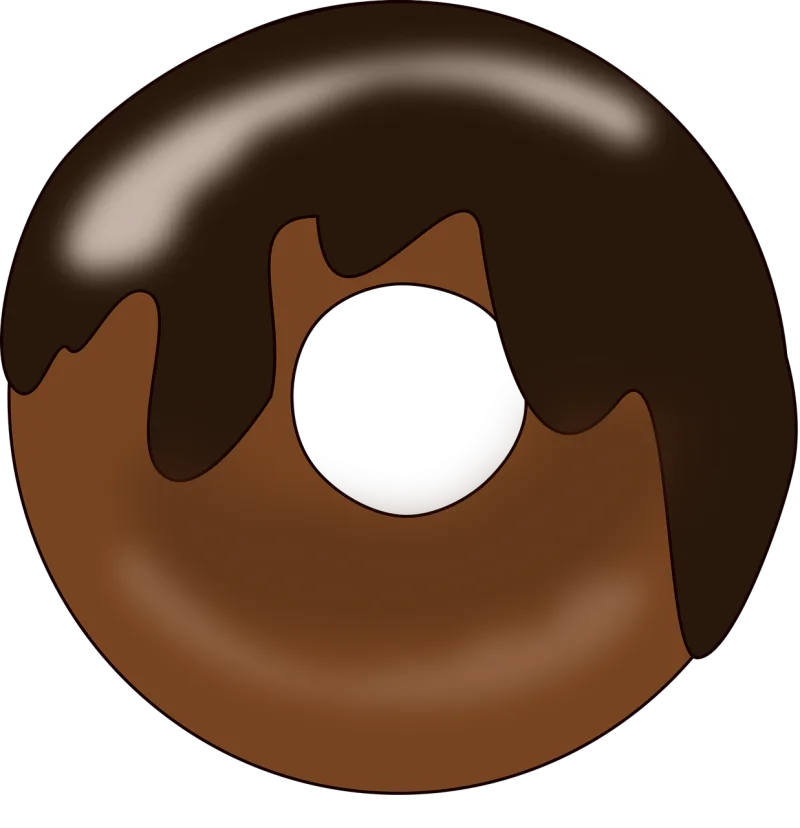 Donut Dessert Food Stickdatei – Essen & Trinken