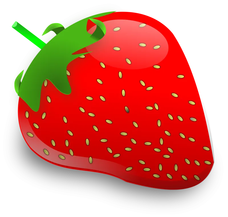 Strawberry Fruit Food Stickdatei – Essen & Trinken
