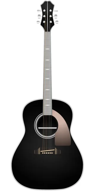Music Guitar Instrument Stickdatei – Musik