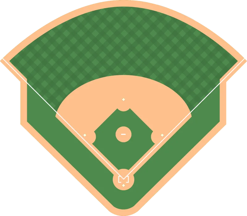 Baseball Field Sports Stickdatei – Sport