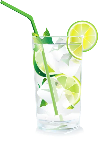 Cocktail Drink Glass Stickdatei – Essen & Trinken
