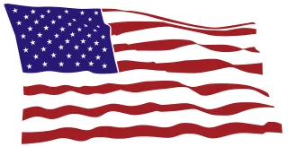 Flag Usa Red Stickdatei