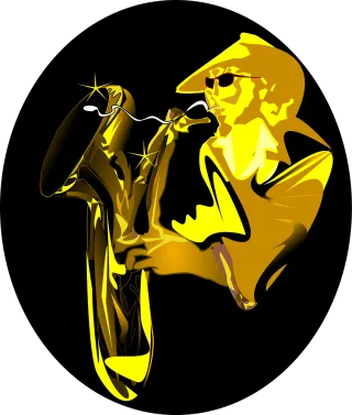 Sax Play Jazz Stickdatei
