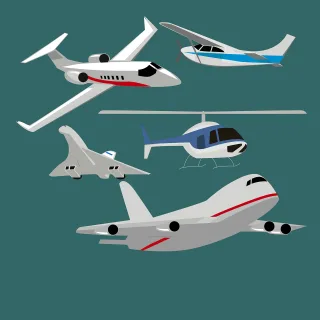 Planes Jets Helicopters Stickdatei
