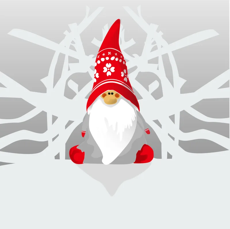 Winter Santa Christmas Stickdatei – Weihnachten