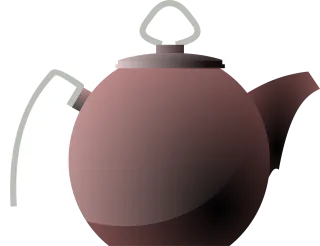 Teapot Hot Coffee Stickdatei