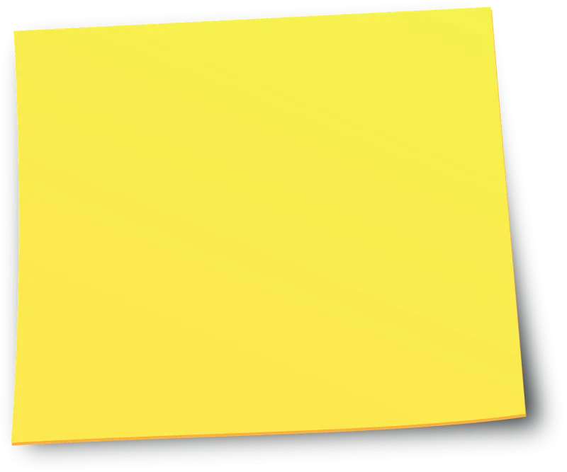Yellow Note Paper Stickdatei – Musik