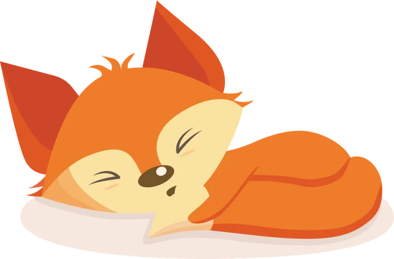 A fox Ginger Dream Stickdatei – Tiere