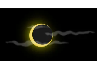 Night Dark Sky Stickdatei