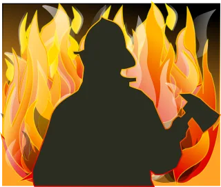Fireman Fire Axe Stickdatei – Fahrzeuge