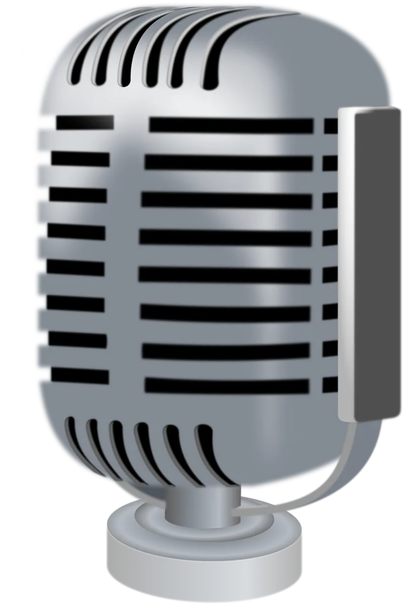 Microphone Mic Broadcast Stickdatei – Musik