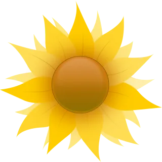 Sunflower Yellow Blossom Stickdatei