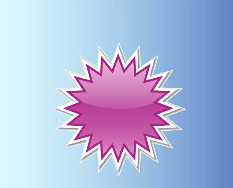 Violet Star Balloon Stickdatei – Kinder