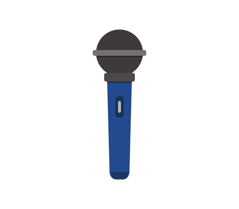 Microphone Graphic Audience Stickdatei – Musik