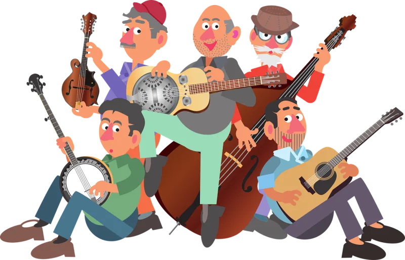 Band Group Musician Stickdatei – Musik