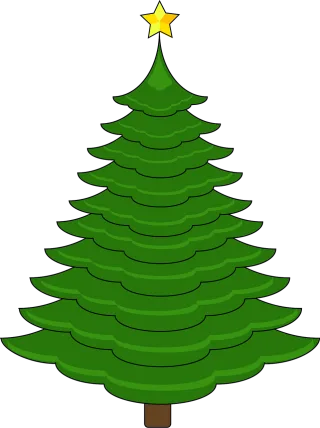 Christmas tree Tree Christmas Stickdatei